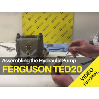 Ferguson TED20 - Assembling the Tractor Hydraulic Pump Video