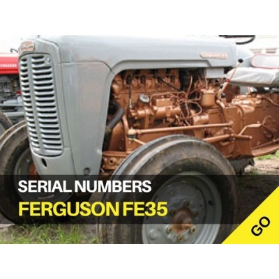 Ferguson FE35 Serial Numbers