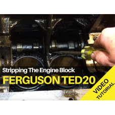 Ferguson TED20 - Stripping The Engine Block Tractor Video