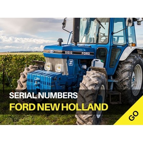 ford tractor serial number decoder