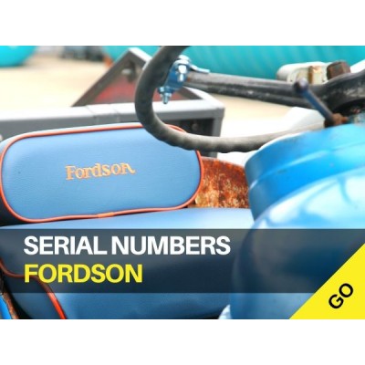 Fordson Serial Numbers