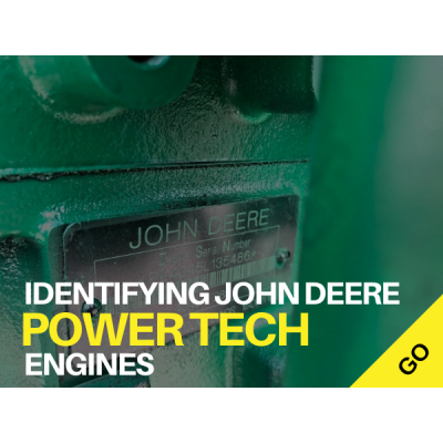 The ultimate guide to identifying John Deere PowerTech Engines.