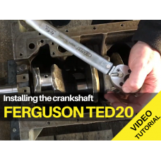 Ferguson TED20 - Fitting the Crankshaft - Video Tutorial