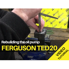 Ferguson TED20 - Rebuilding the Oil Pump - Video Tutorial