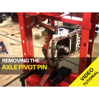 Ferguson TED20 - Removing the Axle Pivot Pin - Video Tutorial