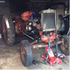 Nuffield Tractor Restoration - Andy Charles