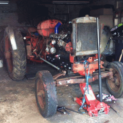 Nuffield Tractor Restoration - Andy Charles