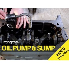 Ferguson TED20 - Fitting The Oil Pump And Sump - Video Tutorial
