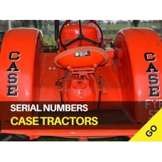 Case International Harvester Serial Numbers