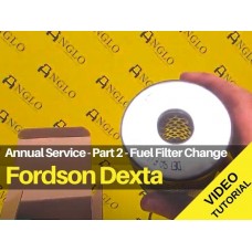 Fordson Dexta Service Video Tutorial - Part 2 - How To Change A Fuel Filter