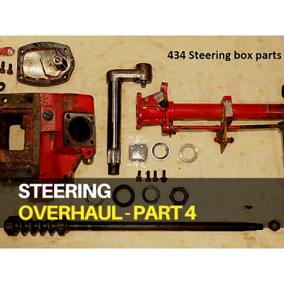 Tractor Steering Overhaul Part 4 - Steering Box