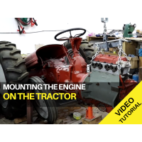 Ferguson TED20 - Mounting the Engine to the Tractor - Video Tutorial 