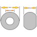 Linkage Ball (Upper) Cat 1 - 19mm Hole - 46mm Diameter