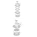 Lock Nuts - Imperial Half 3/8" 