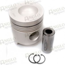 Piston & Pin - Length 134.2mm Al-Fin Ring