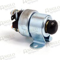 Solenoid Start Switch - Push Button - 12v