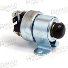 Solenoid Start Switch - Push Button - 12v