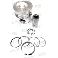 Piston & Rings - 90.83mm Bore, Pimple Bowl, 5 Ring (Chrome Liner)