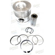 Piston & Rings - 90.83mm Bore, Pimple Bowl, 5 Ring (Chrome Liner)