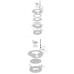 Clutch Domed Screws - "3/8 