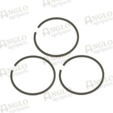 Hydraulic Cylinder Piston Cast Ring Set of 3 - 3"