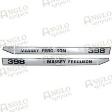 Decal Set - Massey Ferguson 398