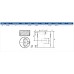 Piston & Pin - 84.05 Bore, 5 Ring
