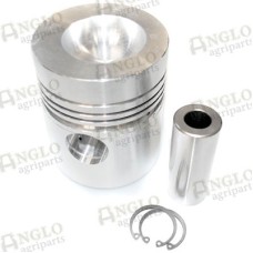 Piston & Pin - 101.05mm Bore, Normal Bowl, 4 Ring - Perkins A4.248