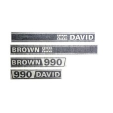 Decal Set - David Brown 990