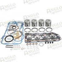Engine Overhaul Kit - Ford New Holland - Less Liners