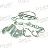 Lynch Pin Chain And Bracket