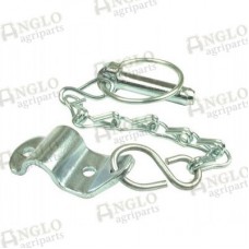 Lynch Pin Chain And Bracket