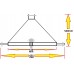 Cat 1 Drawbar Towing Hitch Assembly