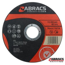 Metal | INOX Slitting Disc Ø115 x 1 x 22.23mm A60TBF