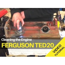 Ferguson TED20 - Cleaning the Engine Tractor Video Tutorial