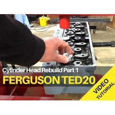 Ferguson TED20 - Cylinder Head Rebuild Part 1 - Video Tutorial