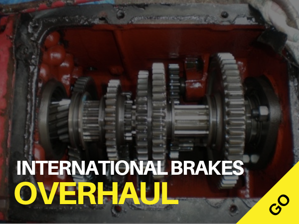 Case International Harvester Brakes Overhaul