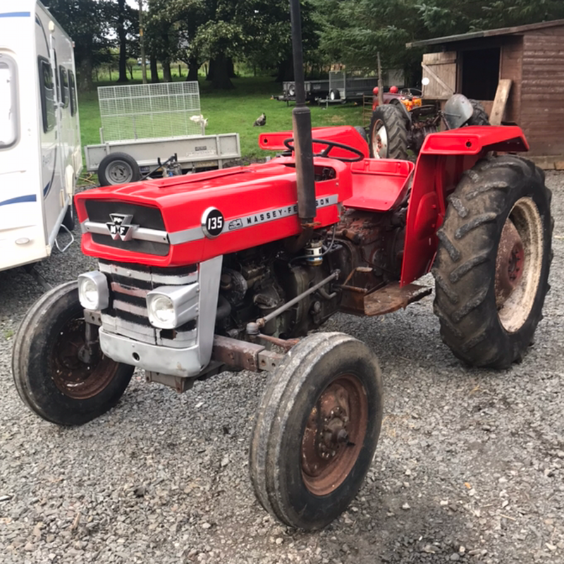 Massey Ferguson 135 Restoration - Adam Graham 1