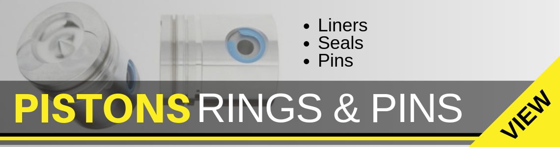 Piston, rings, Liners, Seals