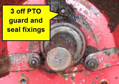 PTO seal housing