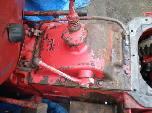 Gearbox top cover