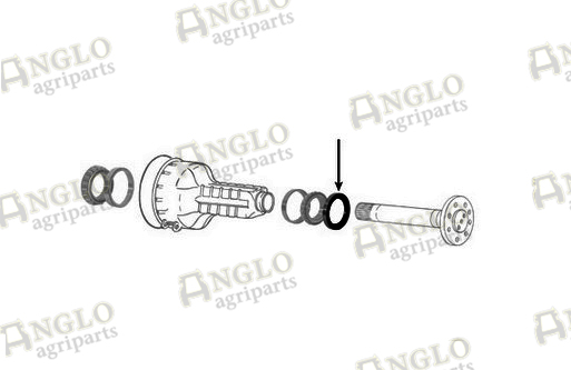 Ford Tractor Rear Axle Seal – Fits 8N, NAA, 600, 700, 800, 900 Series (C5NN4115B) – Reliable Aftermarket Replacement
